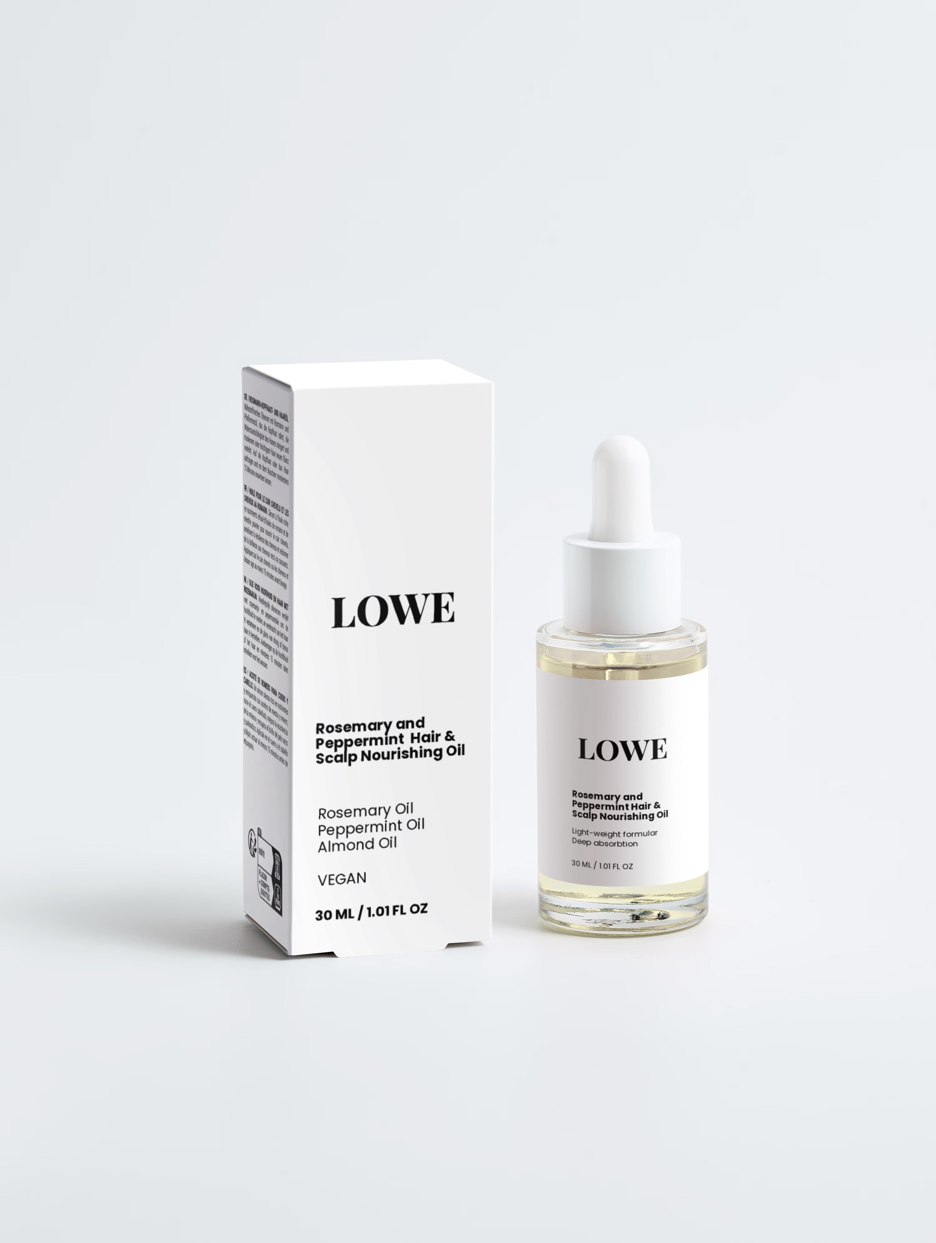 Rosemary and Peppermint Hair & Scalp Nourishing Oil